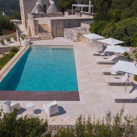 Helloapulia - Masseria Minetta - Infinity Saltwater Pool & Scenic View Villa Cisternino