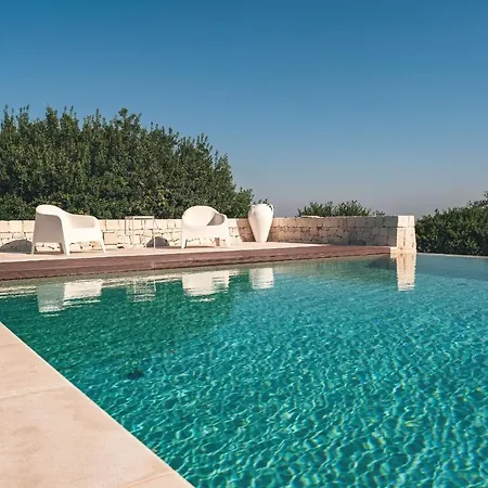Villa Helloapulia - Masseria Minetta - Infinity Saltwater Pool & Scenic View