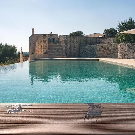 Helloapulia - Masseria Minetta - Infinity Saltwater Pool & Scenic View * Cisternino